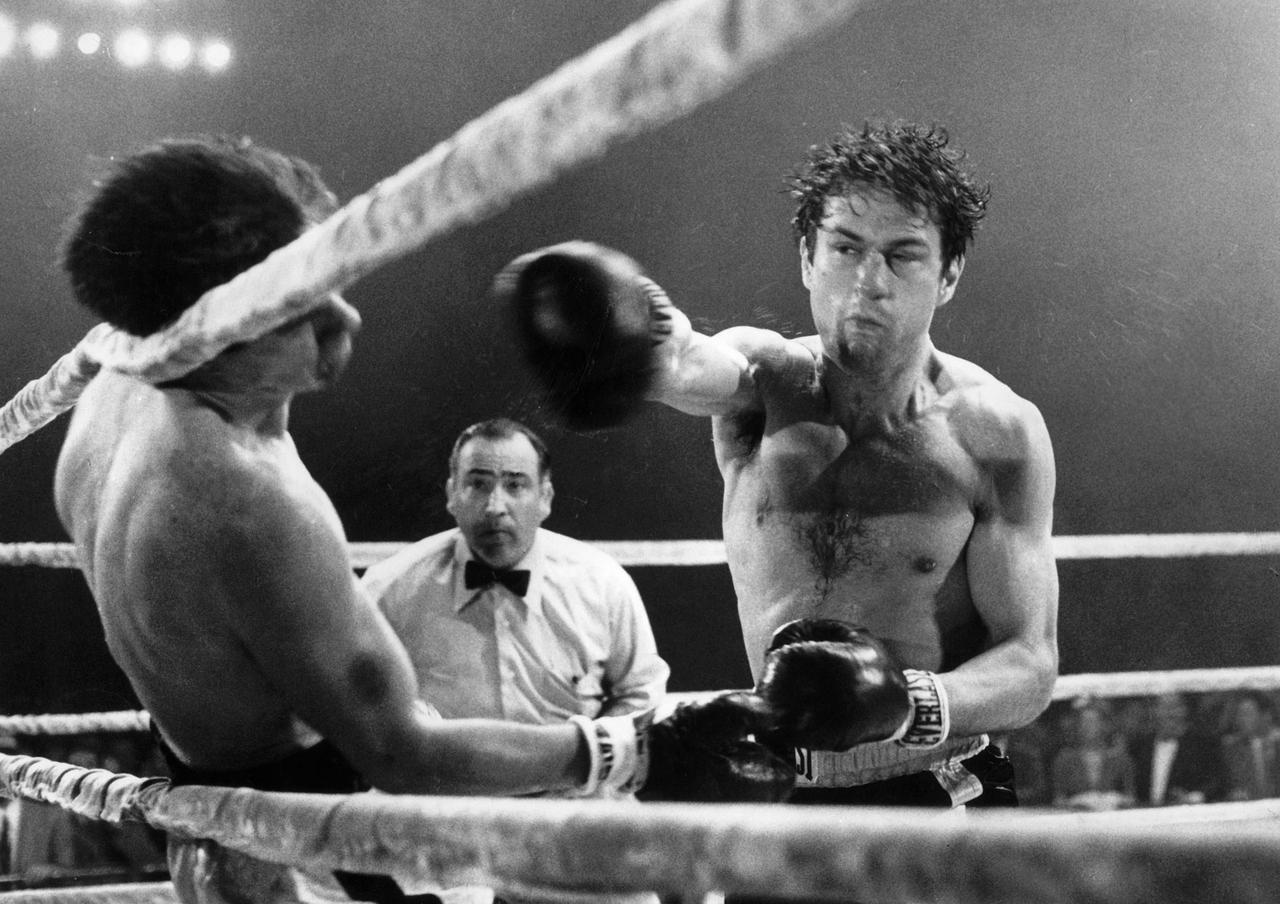 Robert De Niro dans "Raging Bull" de Martin Scorsese (1980). [United Artists / The Kobal Collection / AFP]