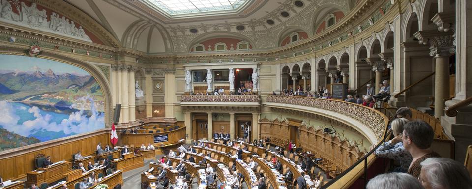 La salle du Conseil national. [Peter Klaunzer]