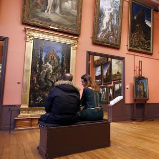 Musée national Gustave Moreau à Paris, le 21 janvier 2015. [AFP - Thomas Samson]