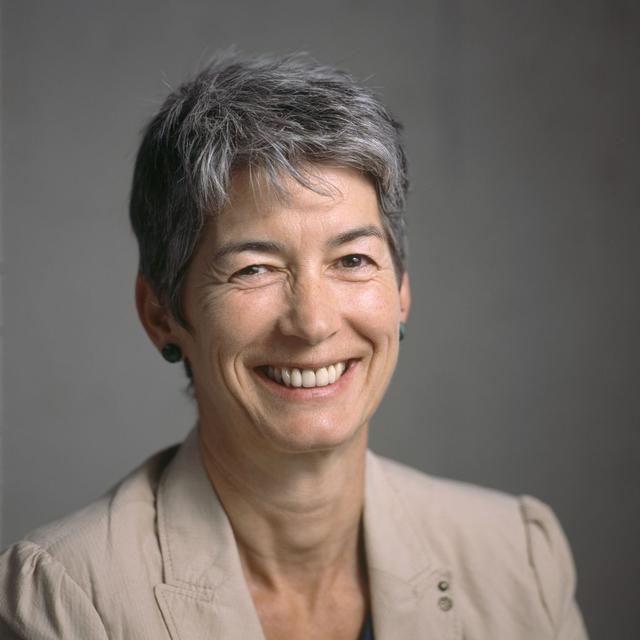 Françoise Jaquet, présidente du Club Alpin Suisse. [Keystone - Gaëtan Bally]
