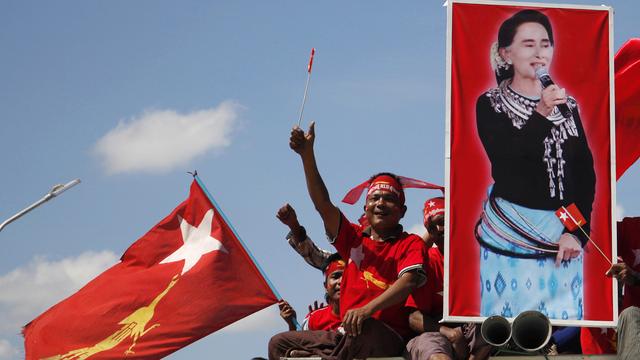 Aung San Suu Kyi. [AP Photo/Keystone - Hkun Lat]