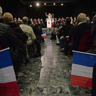 Le parti de Marine Le Pen propose le plus grand nombre de listes aux élections régionales françaises 2015. [AFP - Boris Horvat]