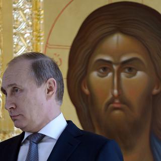 Poutine Vladimir 1er. [AFP/RJA  Novosti - Aleksey Nikolskyi]