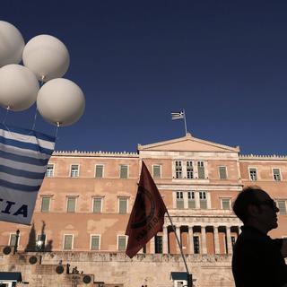 La privatisation est un dossier épineux en Grèce. [EPA/Keystone - Yannis Kolesidis]