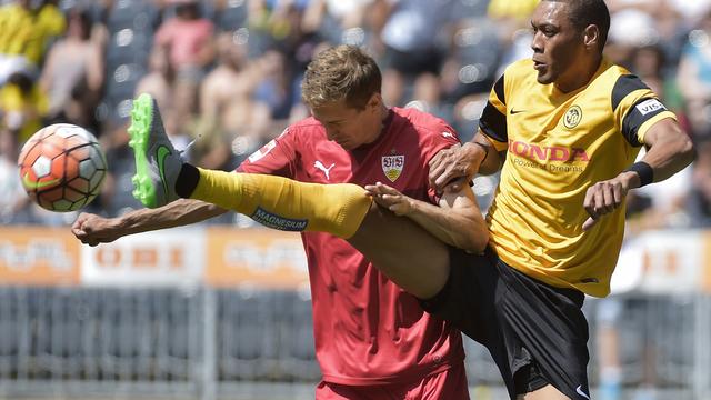 Hoarau et YB devront passer 2 tours s'ils entendent goûter à la Ligue des champions. [Lukas Lehmann]