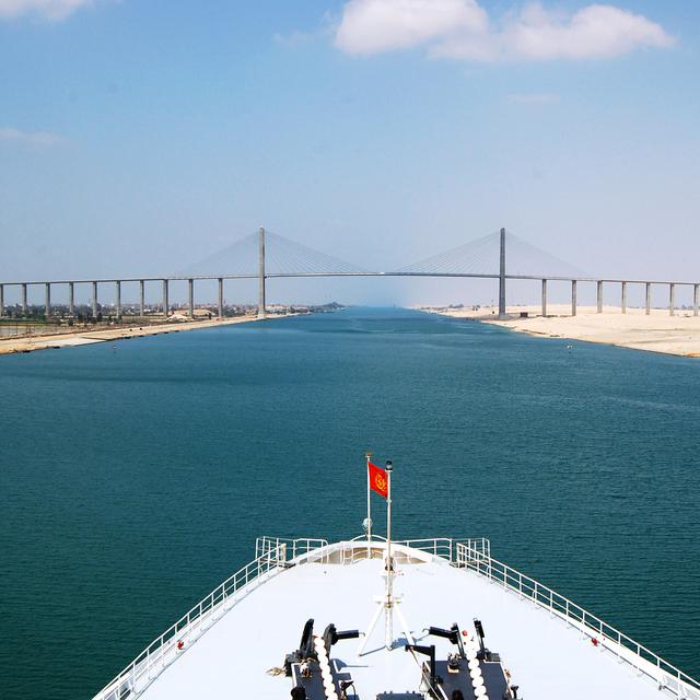 Le canal de Suez. [Fotolia - mirceadobre78]