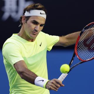 Roger Federer a commencé de la meilleure des manières sa quinzaine australienne. [Bernat Armangue]
