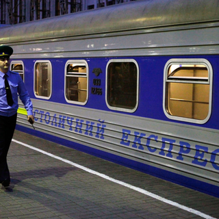 Les trains circulent toujours entre Kiev et Moscou. [RIA Novosti/AFP - Ruslan Krivobok]