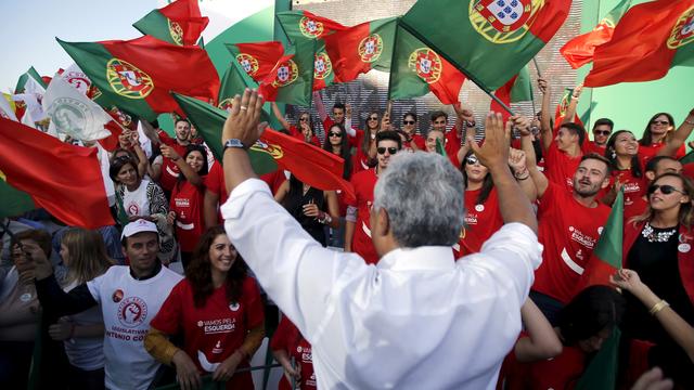 Antonio Costa, le leader des socialiste, a exclu de former une coalition avec la droite. [Rafael Marchante]