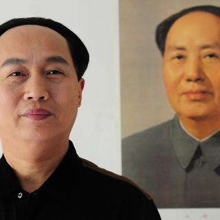 Xu Ruilin a une ressemblance frappante avec Mao. [China out/AFP]