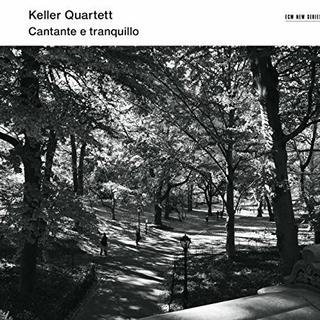 Pochette de l'album "Cantante e tranquillo" du Keller Quartett. [ECM]