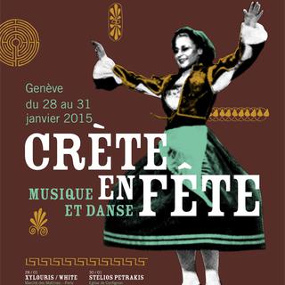 Affiche du festival "Crète en fête". [adem-geneve.com]