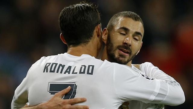 Ronaldo et Benzema ont mis l'équipe de Malmö dans ses petits souliers. [Francisco Seco]