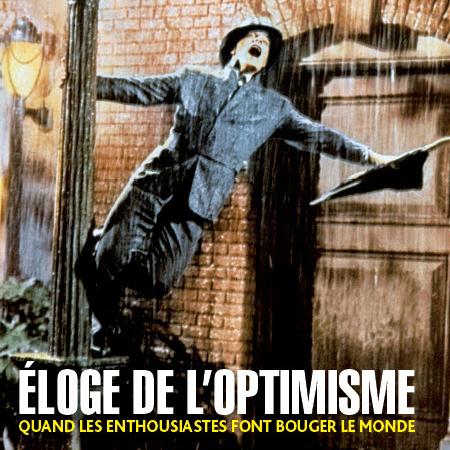 Couverture du livre de Philippe Gabilliet "Eloge de l'optimisme". [Editions Saint-Simon]