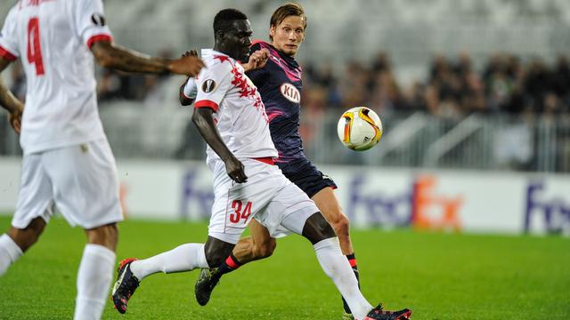 Ndoye (ici au duel face à Clément Chantôme) s'est montré étincelant. [Thierry Breton]