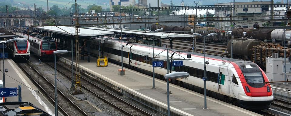 La gare de Delémont. [Gaël Klein]