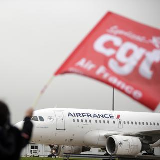 Air France veut supprimer 2900 postes de travail. [afp - Kenzo Tribouillard]