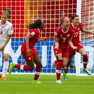 La Suisse et Selina Kuster ont craqué à la 52e minute face au Canada.