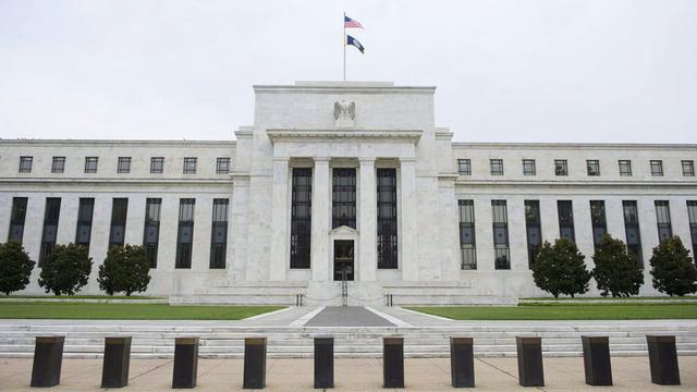 L'immeuble de la Réserve fédérale américaine (FED) à Washington. [EPA/Keystone - Matthew Cavanaugh]