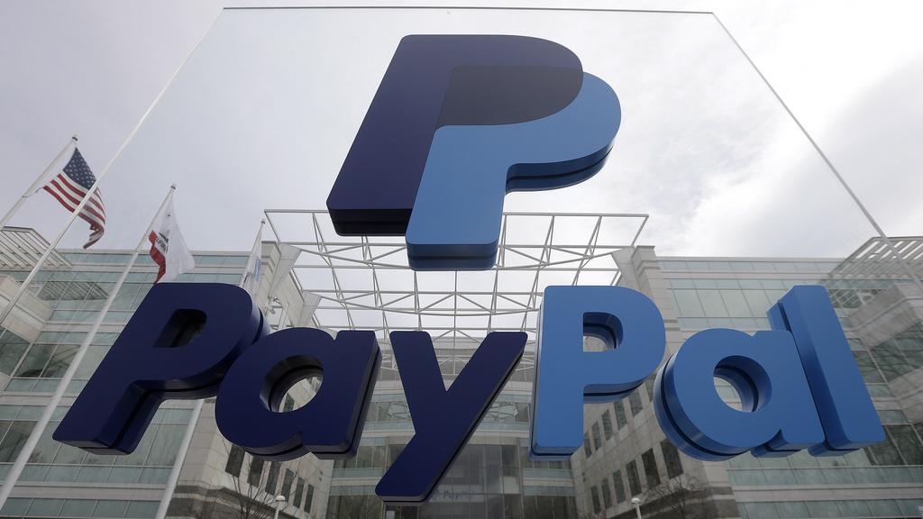 Le siège du groupe américain PayPal, à San Jose en Californie. [AP Photo/Keystone - Jeff Chiu]