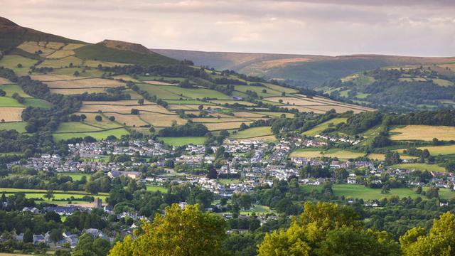 Le village gallois de Crickhowell, 2500 habitants. [Robert Harding/AFP - Adam Burton]