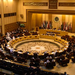 Les représentants de la Ligue arabe se retrouvent au Caire (comme ici le 05.08.2015). [AFP - Mohamed el-Sjahed]
