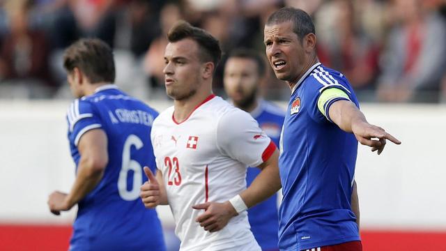 Shaqiri a été flamboyant dans l'Oberland bernois. [Peter Klaunzer]