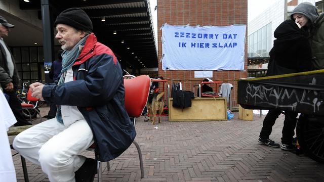 Les Pays-Bas songent à un revenu de base pour tous, y compris les sans-abri. [ANP/AFP - Evert Elzinga]