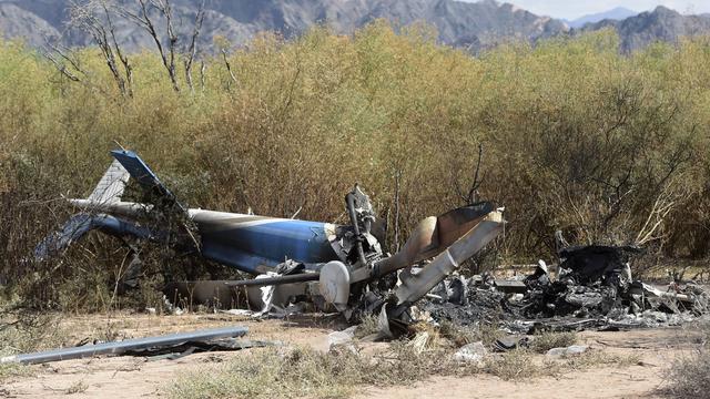 Crash en Argentine des hélicoptères des participants à l'émission de TF1 "Dropped". [AFP - Juan Mabromata]