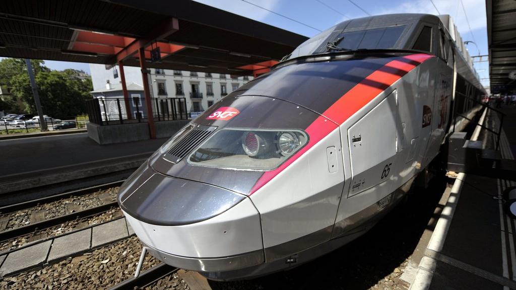 Un TGV de la SNCF. [Keystone - Martial Trezzini]