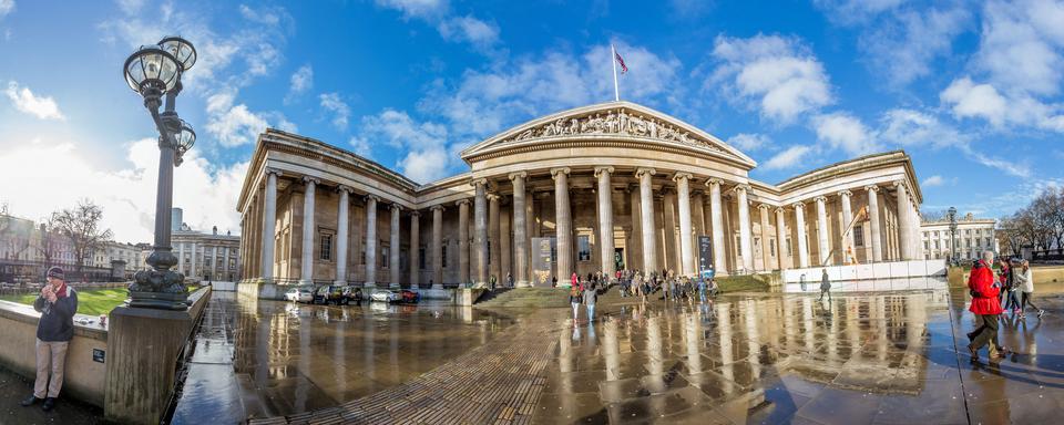 Le British Museum à Londres. [ALIZEE PALOMBA]