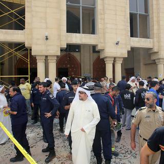 Au moins 13 tués dans un attentat contre une mosquée à Koweït City. [AFP Photo - Yasser Al-Zayyat]