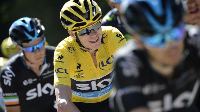 Christopher Froome. [AFP - Jeff Pachoud]