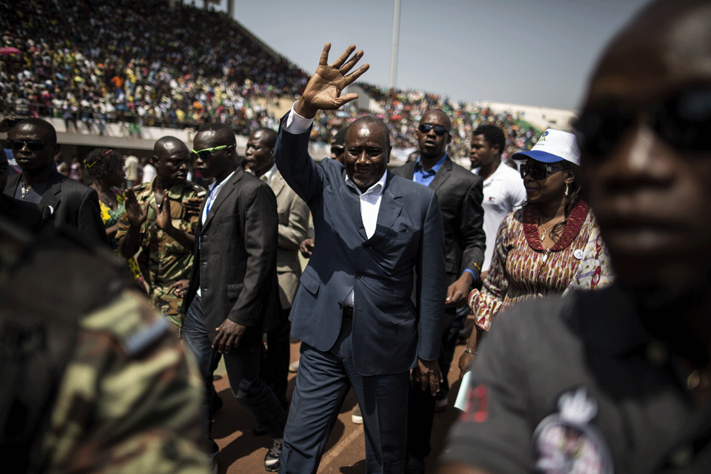 Karim Meckassoua parvient à réunir chrétien et musulman en Centrafrique. [AFP - marco Longari]
