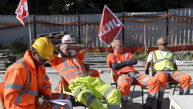 Le syndicat juge le plan social dérisoire pour les employés de l'entreprise. [Keystone - Martial Trezzini]