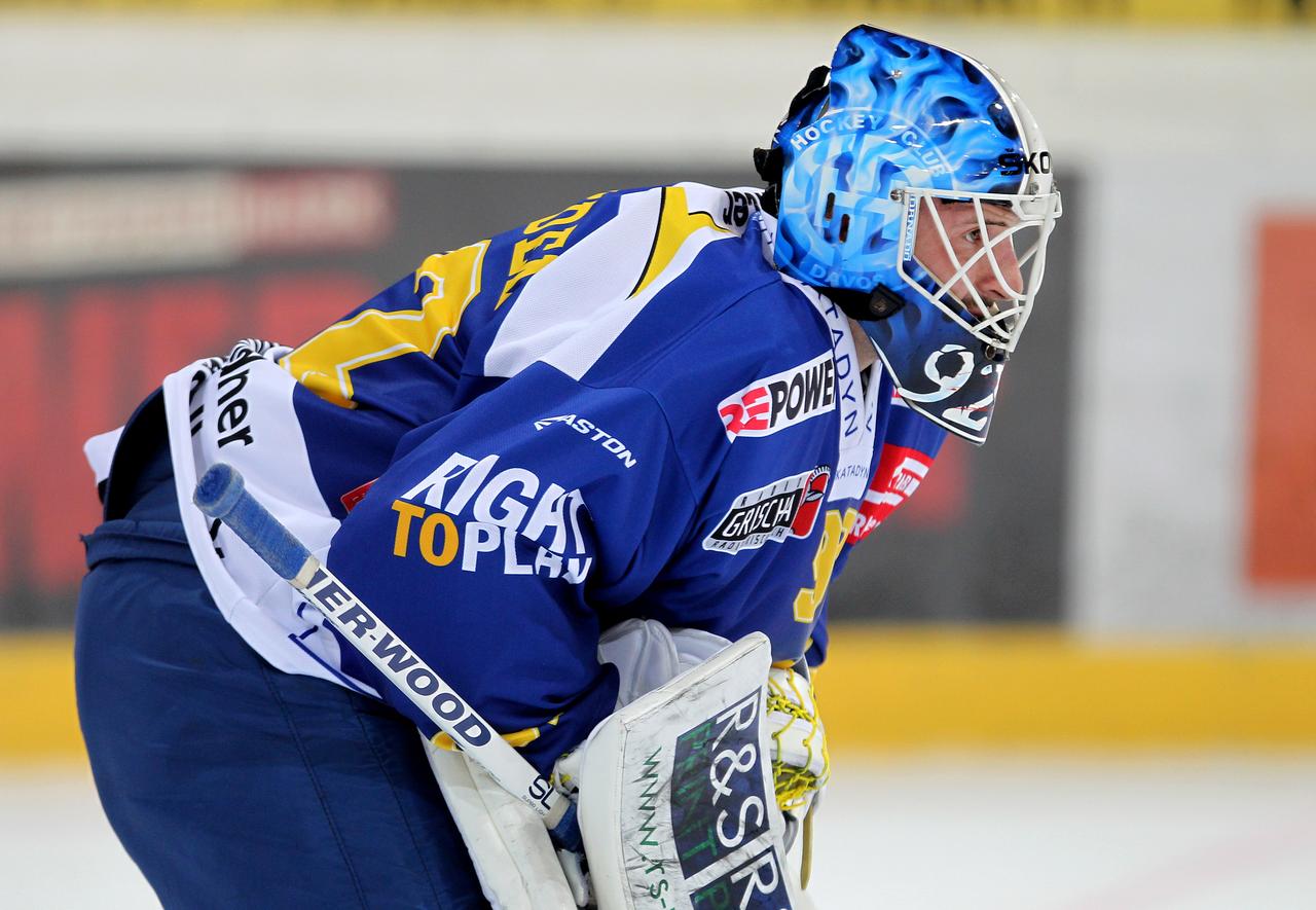 Schwendener deviendra-t-il gardien no1 à Davos, comme Hiller jadis? [EQ Images - Pascal Muller]