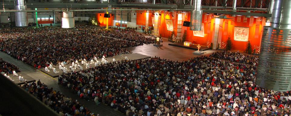 Rencontre européenne de Taizé à Genève en décembre 2007. [Communauté de Taizé - Wiesia Klemens]