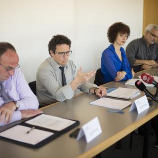 Le Conseil communal de La Chaux-de-Fonds présente un budget 2015 révisé. [key - Stefan Meyer]