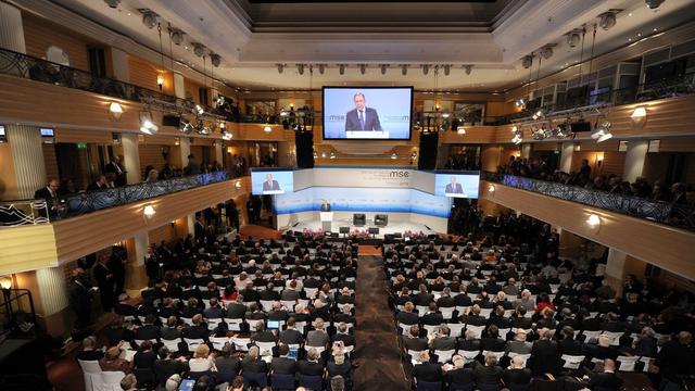 La 51e conférence sur la sécurité de Munich. [Keystone - Tobias Hase]