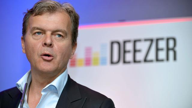 Le patron de Deezer Hans-Holger Albrecht. [AFP - Eric Piermont]