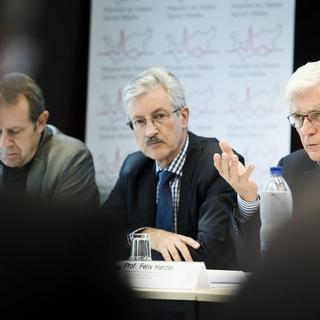 Pierre-François Cuénoud, vice-président de la FMH. [Keystone - Jean-Christophe Bott]