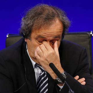 Michel Platini ne renoncera pas à se présenter à la présidence de la FIFA. [KEYSTONE - Sang Tan]