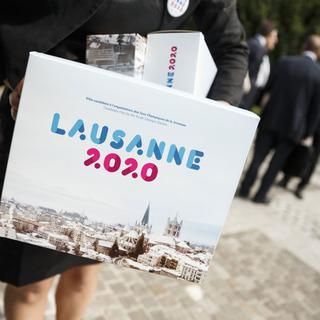 La candidature de Lausanne aux Jeux olympiques de la Jeunesse 2020 a été déposée en 2014. [Keystone - Valentin Flauraud]