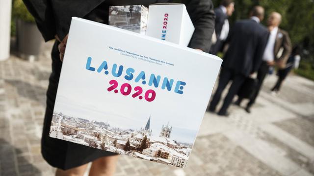 La candidature de Lausanne aux Jeux olympiques de la Jeunesse 2020 a été déposée en 2014. [Keystone - Valentin Flauraud]