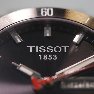 Une montre de la marque suisse Tissot. [Christian Hartmann]