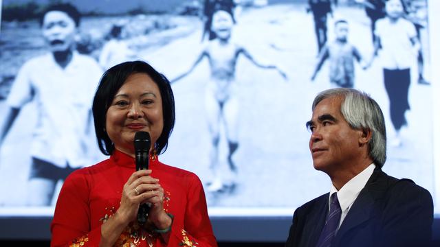 Kim Phuc a gardé des relations étroites avec le photographe Nick Ut, auteur de la photographie la représentant en 1972. [Ina Fassbender]