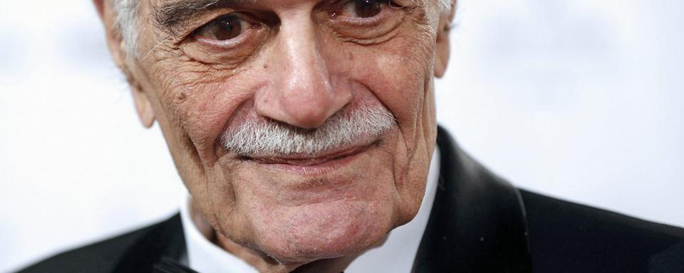 L'acteur Omar Sharif, en 2013. [Keystone - Georg Hochmuth]