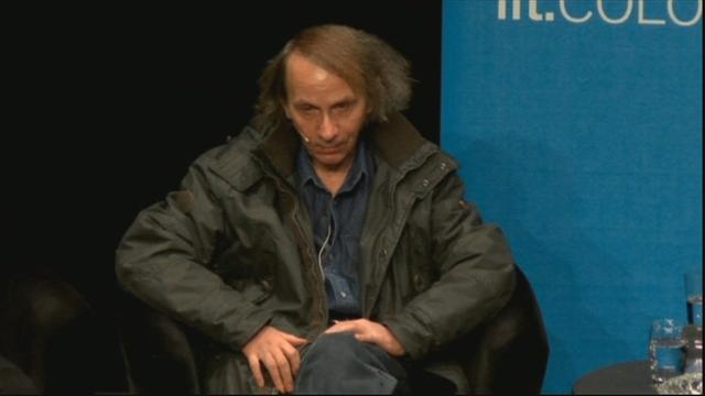 Michel Houellebecq a fait lundi soir une apparition publique à Cologne, en Allemagne.