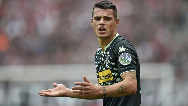 Le désarroi de Xhaka, impuissant face à Cologne. [Martin Meissner]