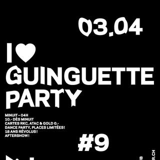 L'affiche de la Guinguette Party RKC, à Vevey. [rocking-chair.ch]